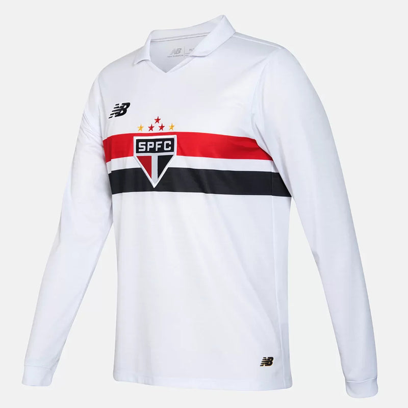 Camisa São Paulo Home Manga-Longa 2024/25
