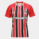 Camisa São Paulo Feminina São Paulo I 2025/26 - Vermelha