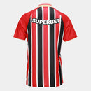 Camisa São Paulo Feminina São Paulo I 2025/26 - Vermelha